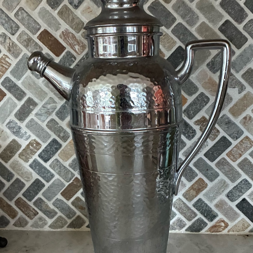 Vintage Chrome Cocktail Shaker